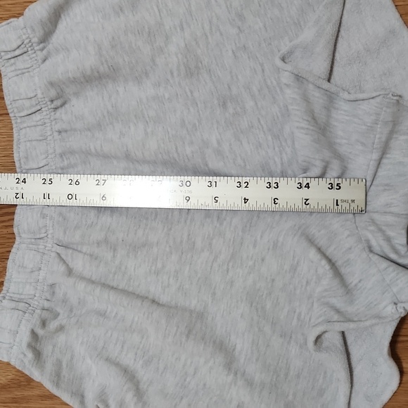 pacsun grey cutoff playboy bunny sweat shorts size small - Picture 7 of 7